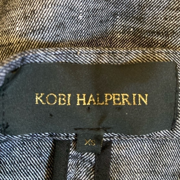 Kobi Halperin Linen Embroidered Grey Blazer Jacket
Size XS - Picture 5 of 9